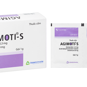 Thuốc cốm Agimoti - S điều trị triệu chứng nôn và buồn nôn, chống đầy hơi (30 gói x 1g)