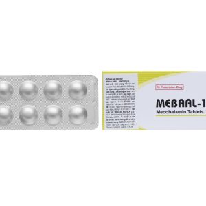Mebaal 1500 trị bệnh lý thần kinh ngoại biên (3 vỉ x 10 viên)