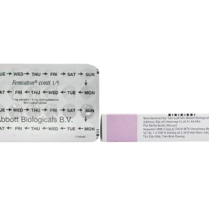 Femoston Conti 1mg/5mg trị thiếu estrogen do mãn kinh (1 vỉ x 28 viên)