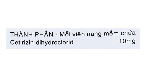 Pyme CZ10 trị viêm mũi dị ứng, mày đay (10 vỉ x 10 viên)