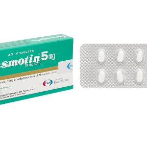 Gasmotin 5mg trị triệu chứng dạ dày - ruột (3 vỉ x 10 viên)