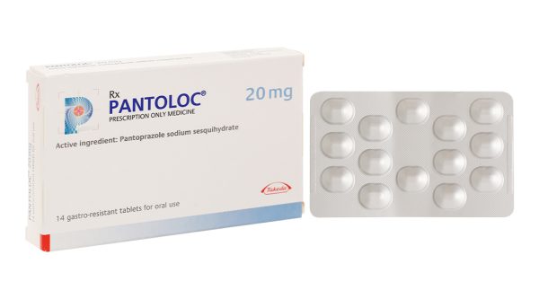 Pantoloc 20mg phòng và trị trào ngược dạ dày, thực quản (1 vỉ x 14 viên)