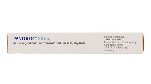 Pantoloc 20mg phòng và trị trào ngược dạ dày, thực quản (1 vỉ x 14 viên)