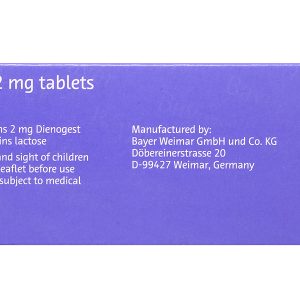 Visanne 2mg tablets trị lạc nội mạc tử cung (2 vỉ x 14 viên)