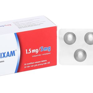 Natrixam 1.5mg/5mg trị tăng huyết áp (6 vỉ x 5 viên)