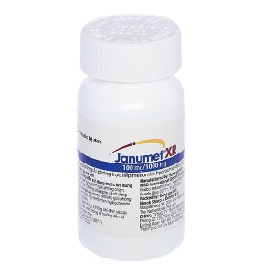Janumet XR 100mg/1000mg trị đái tháo đường lọ 28 viên