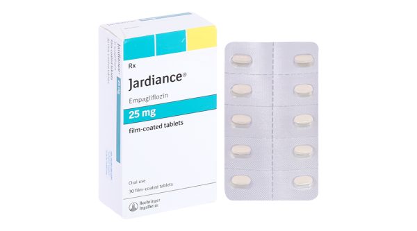 Jardiance 25mg điều trị đái tháo đường tuýp 2, suy tim (3 vỉ x 10 viên)