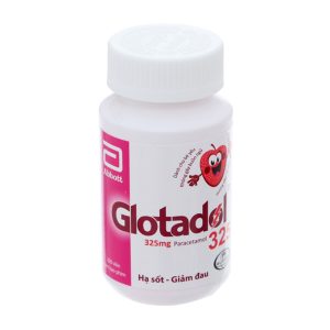 Glotadol 325mg giảm đau, hạ sốt lọ 200 viên