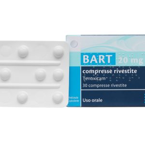 Bart 20mg trị viêm khớp dạng thấp, viêm xương khớp (3 vỉ x 10 viên)