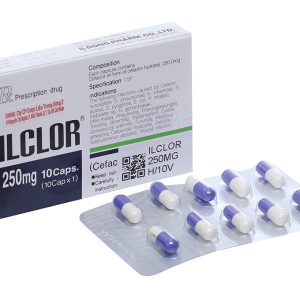 ILclor 250mg trị nhiễm khuẩn (1 vỉ x 10 viên)