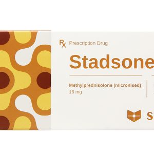 Stadsone 16 thuốc kháng viêm, ức chế miễn dịch (3 vỉ x 10 viên)
