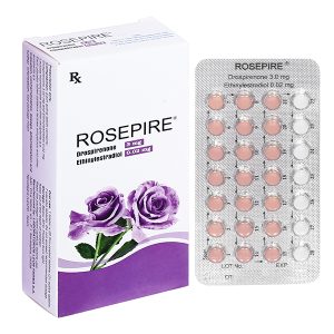 Rosepire 3mg/0.02mg thuốc tránh thai hằng ngày (1 vỉ x 28 viên)