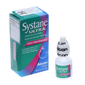 Dung dịch nhỏ mắt Systane Ultra giảm chứng rát và kích ứng do khô mắt lọ 10ml