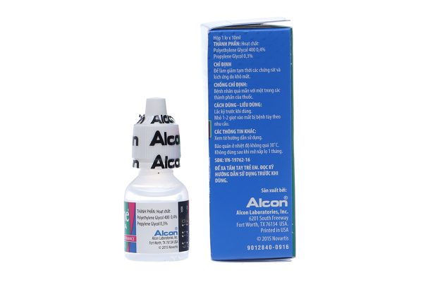 Dung dịch nhỏ mắt Systane Ultra giảm chứng rát và kích ứng do khô mắt lọ 10ml