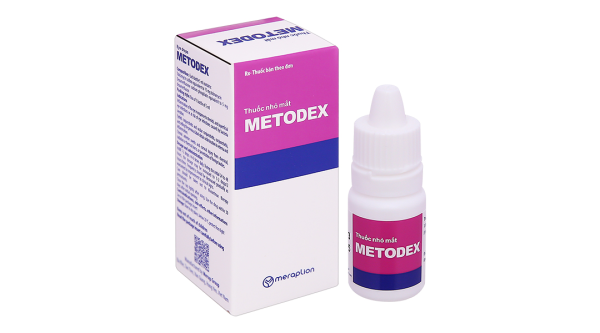 Thuốc nhỏ mắt Metodex trị nhiễm khuẩn, viêm nhiễm ở mắt chai 5ml