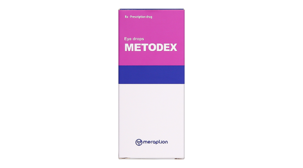Thuốc nhỏ mắt Metodex trị nhiễm khuẩn, viêm nhiễm ở mắt chai 5ml