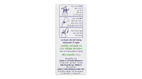 Thuốc nhỏ mắt Tobramycin Trapharco 0,3% trị các bệnh nhiễm khuẩn mắt lọ 6ml