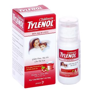 Hỗn dịch uống Children's Tylenol 80mg/2.5ml giảm đau, hạ sốt chai 60ml