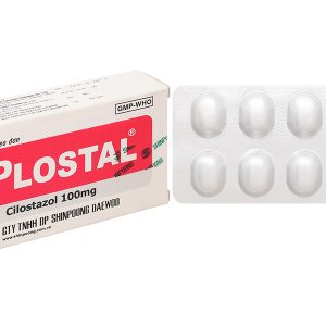 SPLostal 100mg phòng và trị huyết khối (3 vỉ x 10 viên)