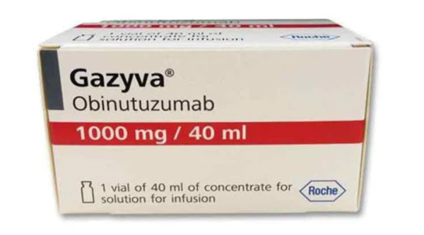 Dung dịch tiêm Gazyva 1000mg/40ml điều trị ung thư máu lọ 40ml