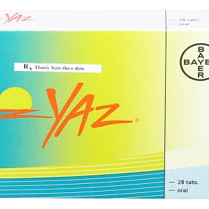 Yaz thuốc tránh thai hằng ngày, trị mụn (1 vỉ x 28 viên)