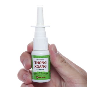 Thuốc xịt mũi Thông Xoang Nam Dược trị viêm mũi, viêm xoang chai 15ml