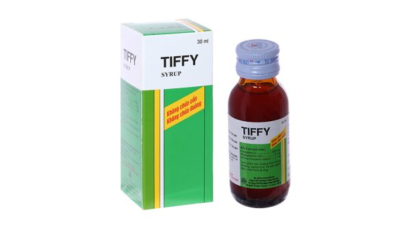 Tiffy Syrup làm giảm các triệu chứng cảm chai 30ml