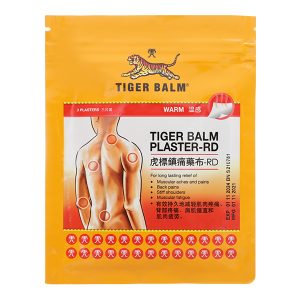 Miếng dán Tiger Balm Plaster - RD (7cm x 10cm) giảm đau cơ, bong gân gói 3 miếng