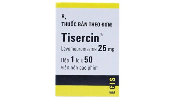 Tisercin 25mg điều trị các bệnh loạn tâm thần cấp tính hộp 50 viên