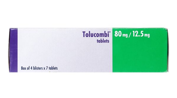 Tolucombi Tablets 80mg/12.5mg trị tăng huyết áp vô căn (4 vỉ x 7 viên)