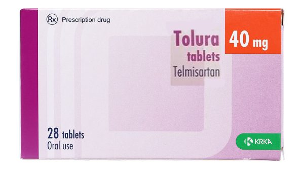 Tolura 40mg trị tăng huyết áp (4 vỉ x 7 viên)