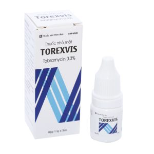 Dung dịch nhỏ mắt Torexvis 0.3% trị nhiễm khuẩn mắt lọ 5ml