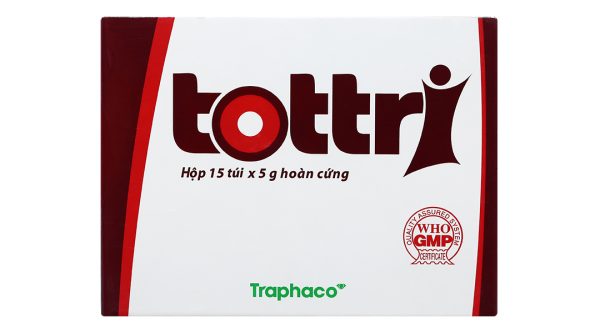 Viên hoàn cứng Tottri phòng và trị trĩ (15 gói x 5g)