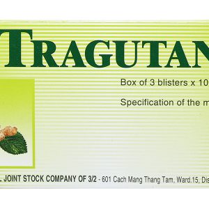 Tragutan F trị ho do dị ứng, sát khuẩn hô hấp (3 vỉ x 10 viên)