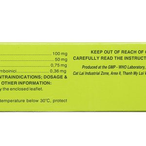 Tragutan F trị ho do dị ứng, sát khuẩn hô hấp (3 vỉ x 10 viên)