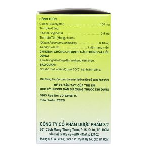 Tragutan sát khuẩn hô hấp, dịu cơn ho (10 vỉ x 10 viên)