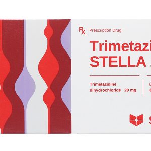 Trimetazidine Stella 20mg trị đau thắt ngực (2 vỉ x 30 viên)