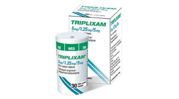 Triplixam 5mg/1.25mg/5mg trị tăng huyết áp hộp 30 viên