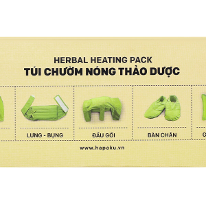 Túi chườm thảo dược lưng - bụng Hapaku (110cm x 20cm)