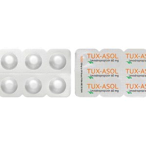 Tux-Asol 60mg điều trị các bệnh phế quản và phổi có kèm ho khan (3 vỉ x 10 viên)