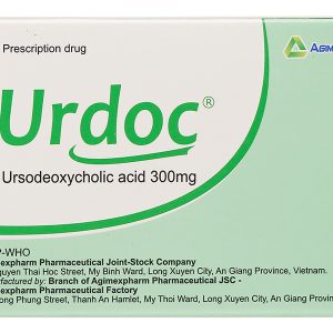 Urdoc 300mg hỗ trợ trị bệnh lý về gan mật (8 vỉ x 10 viên)