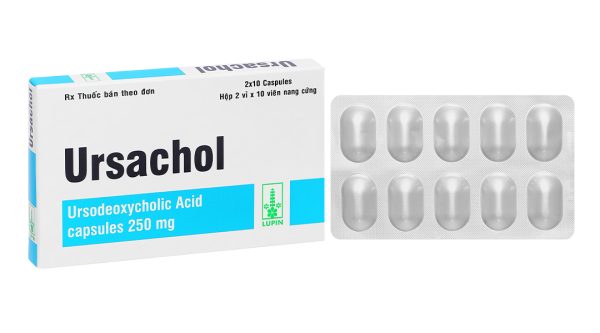 Ursachol 250mg trị xơ gan mật nguyên phát (2 vỉ x 10 viên)