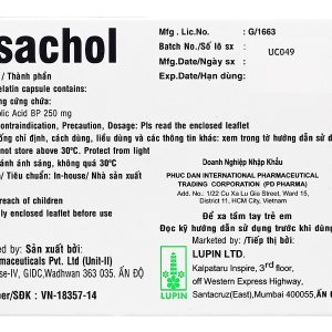 Ursachol 250mg trị xơ gan mật nguyên phát (2 vỉ x 10 viên)