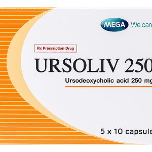 Ursoliv 250 hỗ trợ trị bệnh lý về gan mật (5 vỉ x 10 viên)