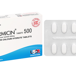 Usarmicin 500 trị nhiễm khuẩn tiết niệu (2 vỉ x 10 viên)