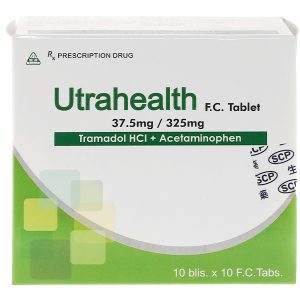 Utrahealth F.C Tablet trị các cơn đau trung bình đến nặng (10 vỉ x 10 viên)