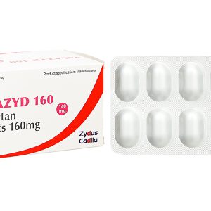 Valazyd 160 trị tăng huyết áp, suy tim (10 vỉ x 10 viên)