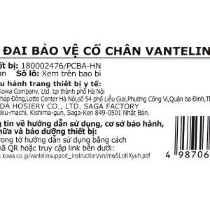 Đai bảo vệ cổ chân Vantelin Ankle Support size L