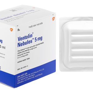 Dung dịch khí dung Ventolin Nebules 5mg trị hen suyễn (30 ống x 2.5ml)