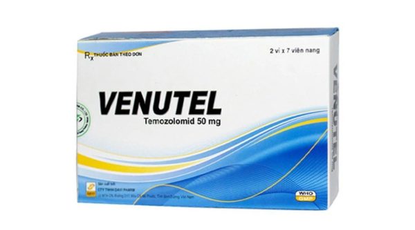 Venutel 50mg điều trị u nguyên bào thần kinh đệm (2 vỉ x 7 viên)